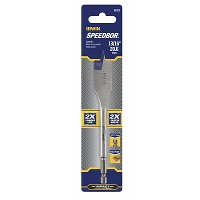 Irwin 88813 Speedbor Spade Drill Bit, 13/16 In. x 6 In.