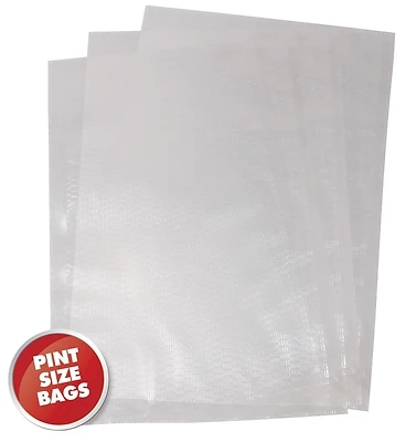 Weston 30-0106-W Vacuum Sealer Bags, 6 x 10 In, 100 Count