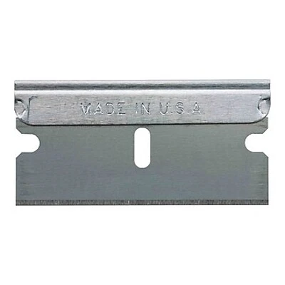 11-515 Single Edge Razor Blades, Steel, 100 Pk, Fits Standard Tools