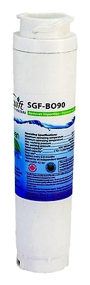 Sgf-bo90 Refrigerator Water Filter, 0.5 Gpm, Coconut Shell Carbon Block