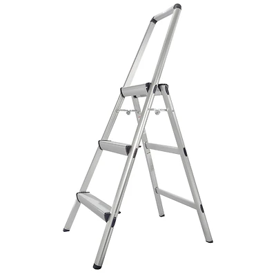 Ft-3 Ultralight 3-step Aluminum Step Stool, 225 Lb Capacity, 36-1/2 In Height