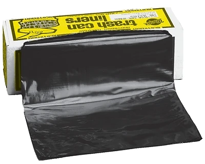 Warp's HB55-30 Flex-O-Bag Trash Can Liner, 55 Gal, 3 Mil, 30 Ct