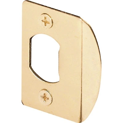 Defender Security E 2232 Brass Lip Strike Plate, 1-7/16 In. x 2-1/4 In.