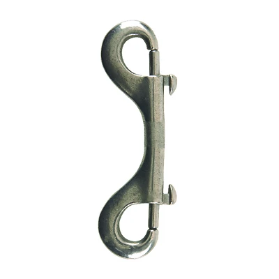 Campbell T7631204 Stainless Steel Double Ended Bolt Snap, 3/8 In., 130 lb