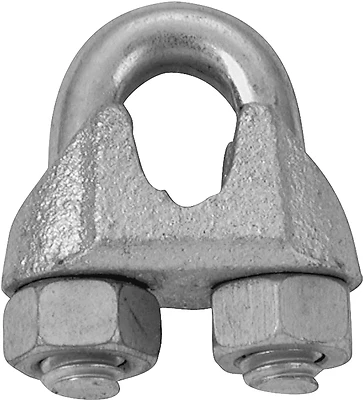 Campbell T7670499 Wire Rope Clip, Malleable Iron, 3/4-In.