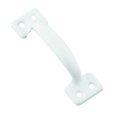 National Hardware N248-484 Sash Lift, Steel, White, 4 In.