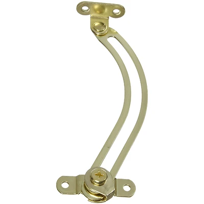 National Hardware Brass Friction Lid Support, Left Hand, 5 In.