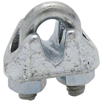 National Hardware N248-278 Wire Cable Clamp, Zinc, 1/8 In.