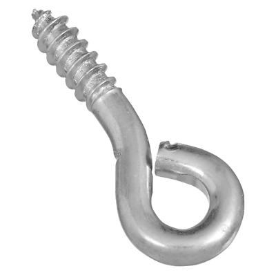 National Hardware N118-257 Screw Eye, #208, 1-3/8 In., 6-Pack