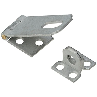 National Hardware N102-723 Safety Hasp, Galvanized Steel, 2-1/2 In.