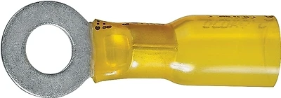 Gardner Bender AMT-106 Ring Terminals, 12-10 AWG, Yellow, 8 Stud, 3-Pk.