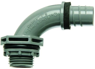 Carlon LN20EA-CTN Non-Metallic Liquid Tight Conduit Elbow, 90-Degree, 3/4-In.
