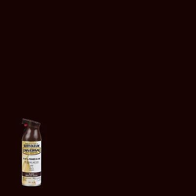 Universal Spray Paint, Gloss Espresso Brown, 12 oz.