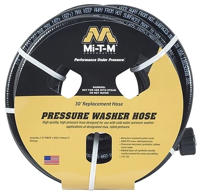 Pressure Washer Hose, 30 Ft.