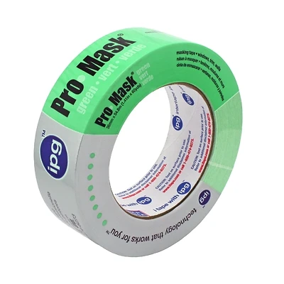 IPG ProMask 5804-1.5 Masking Tape, Light Green, 1.41 In. X 60 Yd.