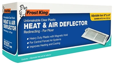Frost King HD7 Magnetic Heat & AC Deflector, 10 to 14 In.