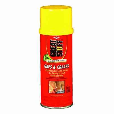 Gaps & Cracks Foam Sealant, Minimal Expanding, 12-oz.