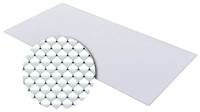Plaskolite OPTIX 1A20083A Lighting Panel, Clear Acrylic, 2 x 4-Ft.