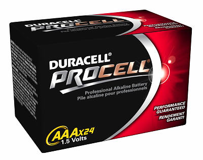 Procell Professional AAA Alkaline Batteries, 24 pk
