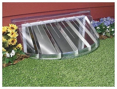 MacCourt W4217 Window Well Cover, Type M, Plastic, Fits 40 x 16-In.