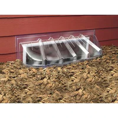 Maccourt W4214 Bubble Window Well Cover, Elongated, 43 x 14 x 12 In.