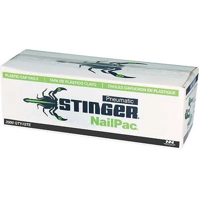Nailpac 1 In. 14-gauge Roofing Nails With Caps (2000 Count, 15 Degree)