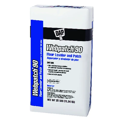 Dap 63050 Webpatch 90 Floor Leveler and Patch, 25 Lb.