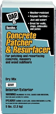 Concrete Patcher, Dry Latex, 5-Lbs.