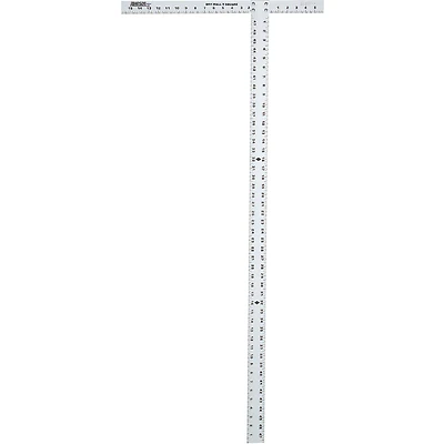 Johnson Level JTS48 Aluminum Drywall T-Square, 48 In.