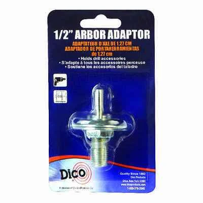 Dico 535-ARBOR Arbor Adapter, 1/2 In., 1/4 In. Shaft