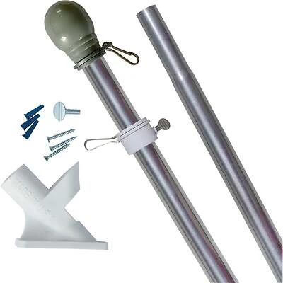 Valley Forge SSTINT-AM6 Nylon American Flag & 6 Ft. Pole Kit, 3 Ft. X 5 Ft.
