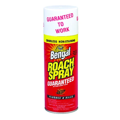 Bengal 92465 Roach II Insect Killer Spray, 9-Oz. Aerosol