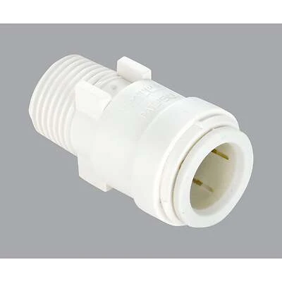Watts PEX Quick Connect Pipe Adapter, 1/2 In. Copper x 3/4 In. MPT