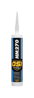 HM270 Construction Silicone Sealant, Clear, 10-oz.