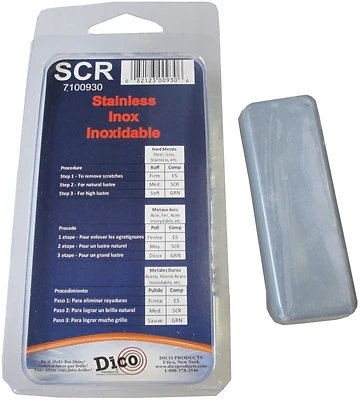 Dico 7100930 Buffing Compound, Gray, 4 Oz