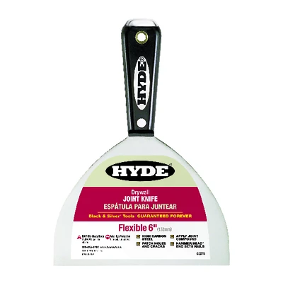 Hyde 02870 Joint Knife, 6 In. High-Carbon Steel Blade, Hammer Head Handle