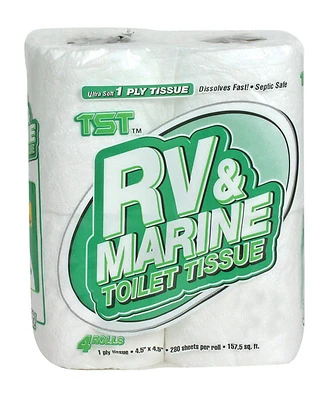 RV & Marine Toilet Tissue, 500-Sheets, 4-Pk.