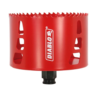 Diablo DHS4000 Hole Saw, Bi-Metal, 4 In. Dia x 2-3/8 In. D