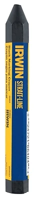 Irwin 66404 Strait-Line Lumber Crayon, Black, 1/2 In Dia