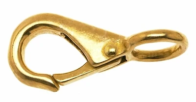 Campbell T7625304 Bronze Rigid Eye Quick Snap, 3/8 In., 60 lb