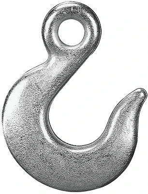 Campbell T9101824 Eye Slip Hook, Zinc Plated Steel, 1/2 In., Grade 43