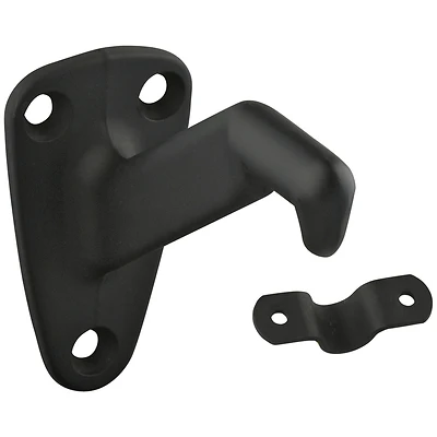 National Hardware N330-720 Handrail Bracket With Strap, 250 lb, Oil-Rubbed Bronze