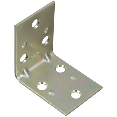 National Hardware N285-551 Zinc Corner Brace, 2 x 1-1/2 In., 2-Pack