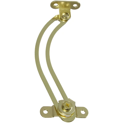 National Hardware N208-652 Friction Lid Support, Brass, 5-1/2 In.