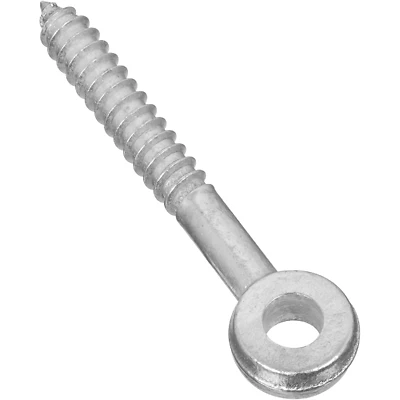 National Hardware N131-227 Screw Eye, Zinc, 5/8 x 5 In.