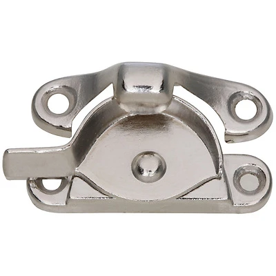 National Hardware N148-767 Sash Lock, Zinc, Nickel-Tone