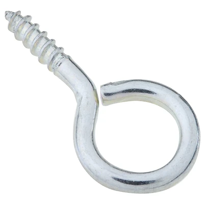 National Hardware N119-081 Screw Eye #12, 1-3/16 In., Zinc, 10-Pk.