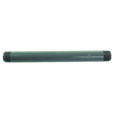 Schedule 80 PVC Pipe Nipple, 1/2 x 8 In.