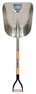 Seymour 49265 Grain Scoop, Aluminum Blade, Steel D-Grip, 29-In. Handle