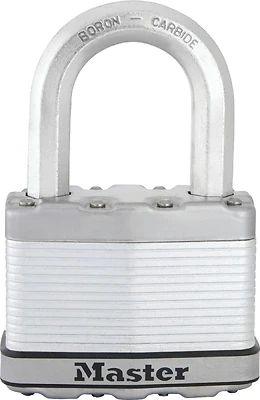 Master Lock M15XKADLF Magnum Keyed Padlock, 1-1/2 In. Shackle
